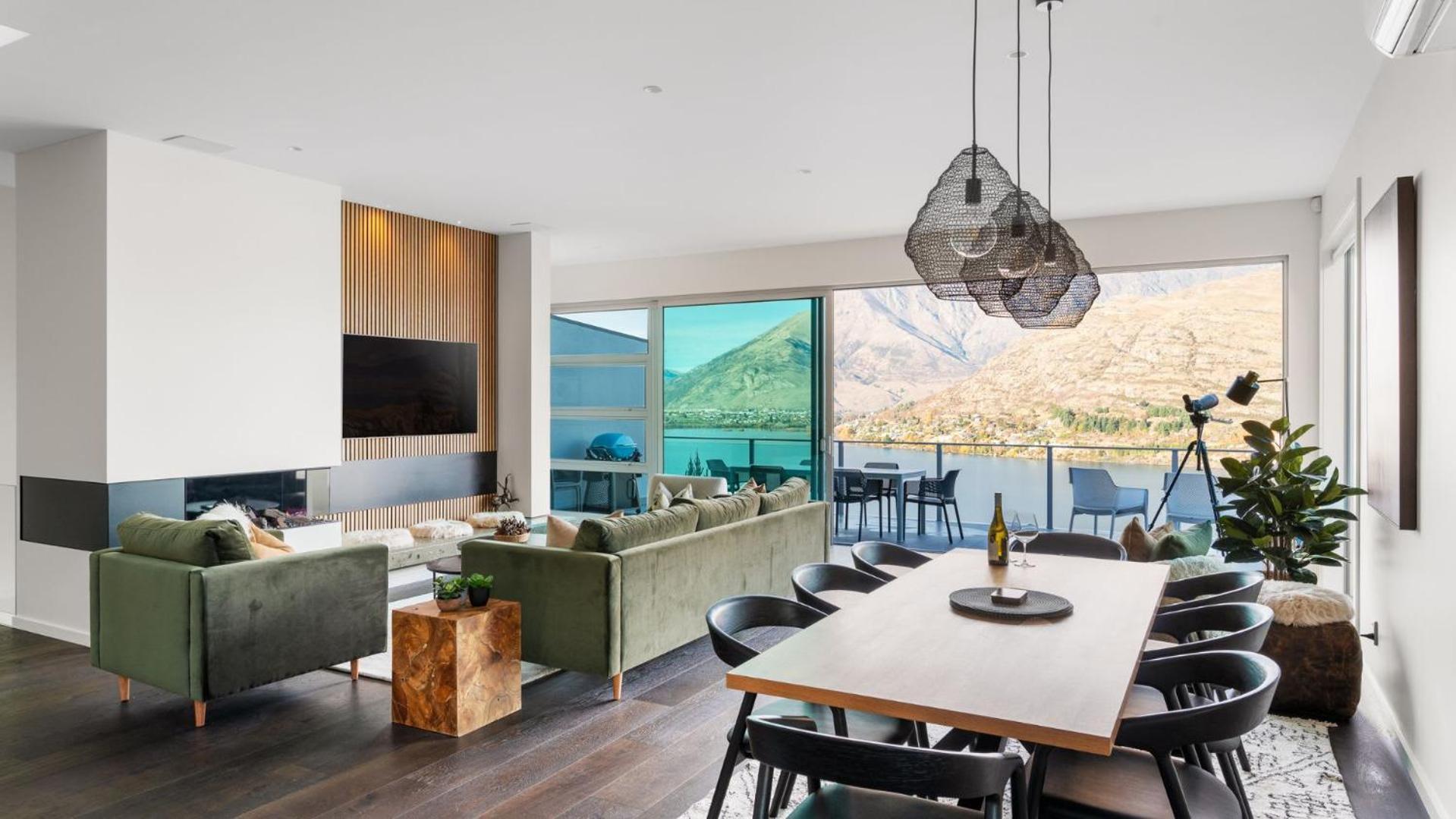 Tahuna Vista-Fire Place-Hot Tub -Free Parking -Bbq Distretto di Distretto di Queenstown Esterno foto